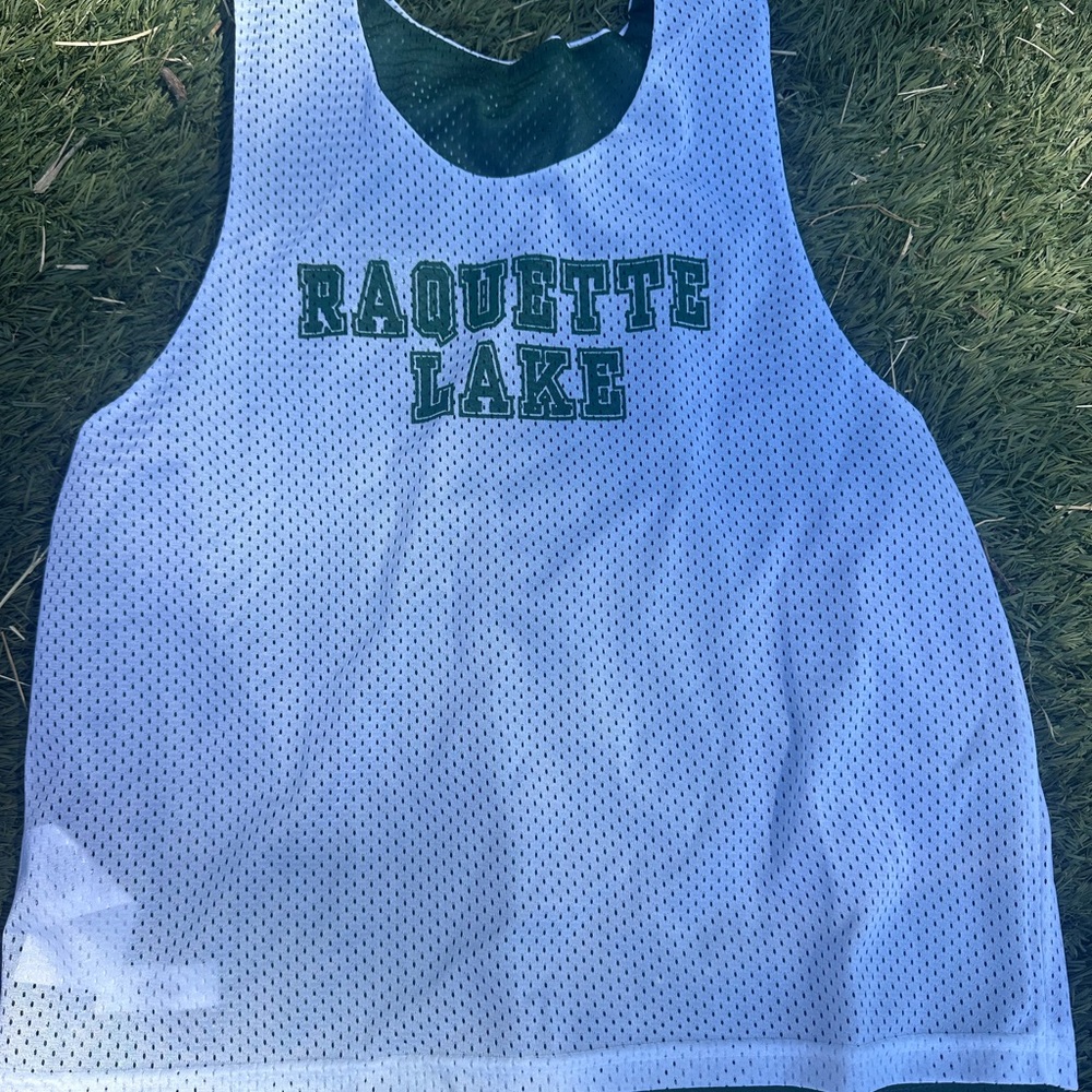 Raquette Lake Kids Jersey - White and Green